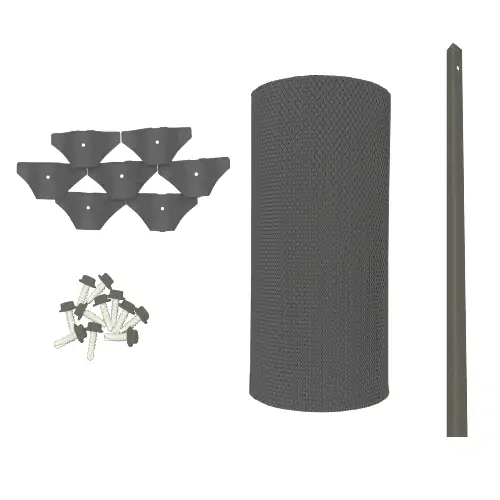 30m High Performance Mesh Corrugated Gutter Guard Kit DIY Gutter Guard