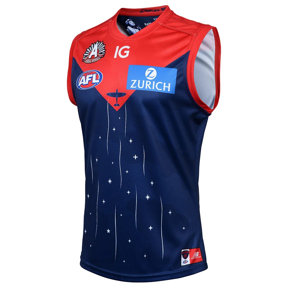 Melbourne Demons AUSSIE JERSEY WATCH