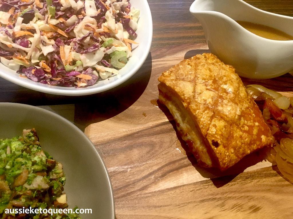 Roast Pork Belly with Crackling and Apple Cider Vinegar Jus Aussie