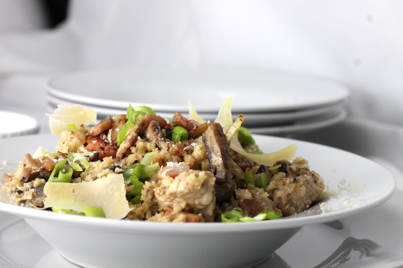 Keto Chicken Risotto Aussie Keto Queen