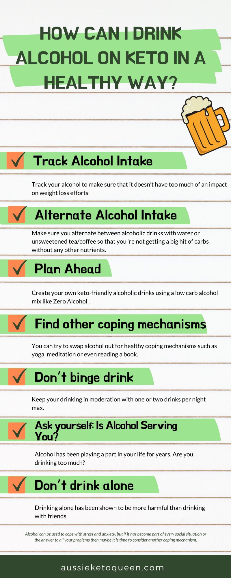 Can you drink Alcohol on Keto diet? Aussie Keto Queen