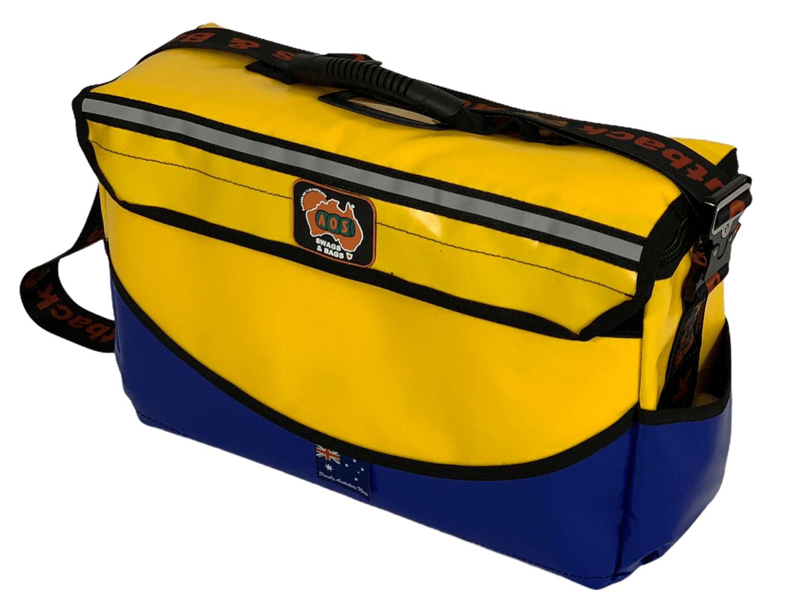 AOS Australian Made Deluxe PVC Tool Bag, Triple Layer Base, Lockable