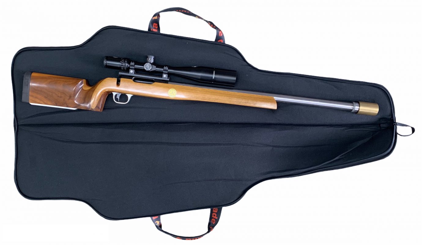 AOS Australian Made Old School Canvas Rifle Bag Heavy Padded Scoped