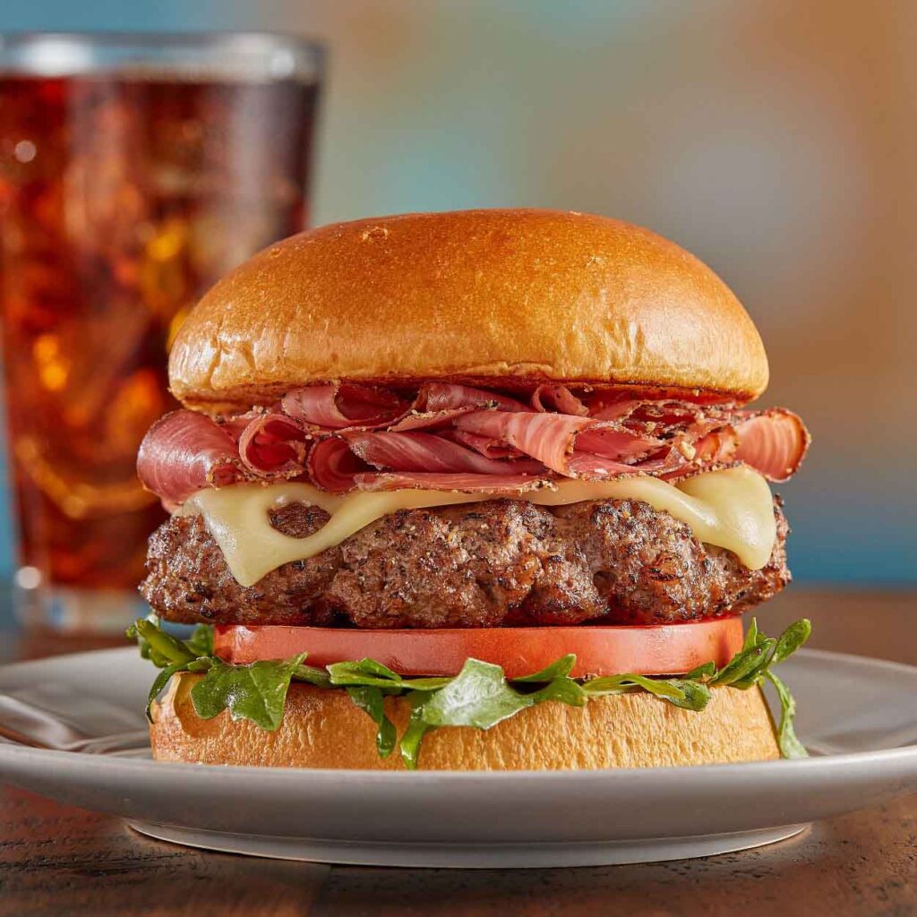 Recipe Hot Lamb Pastrami on Marble Rye Aussie Select