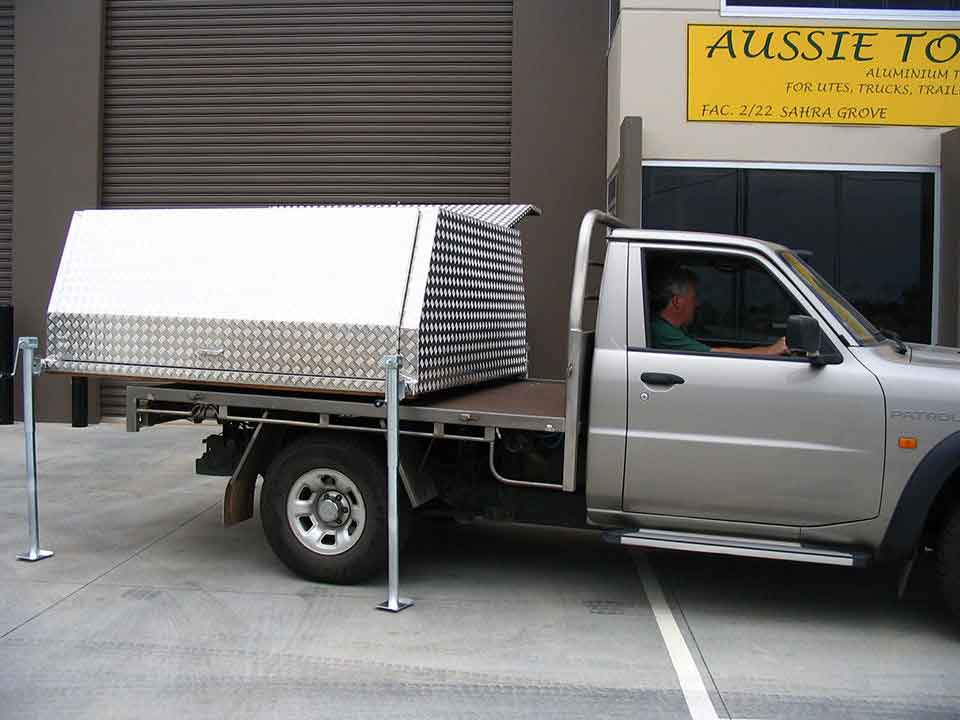 Aluminium Lift Off Trays & Canopies Aussie Tool Boxes