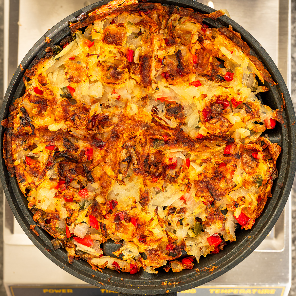 Crispy Golden Brown Hash Browns in a Waffle Iron Austin Eats