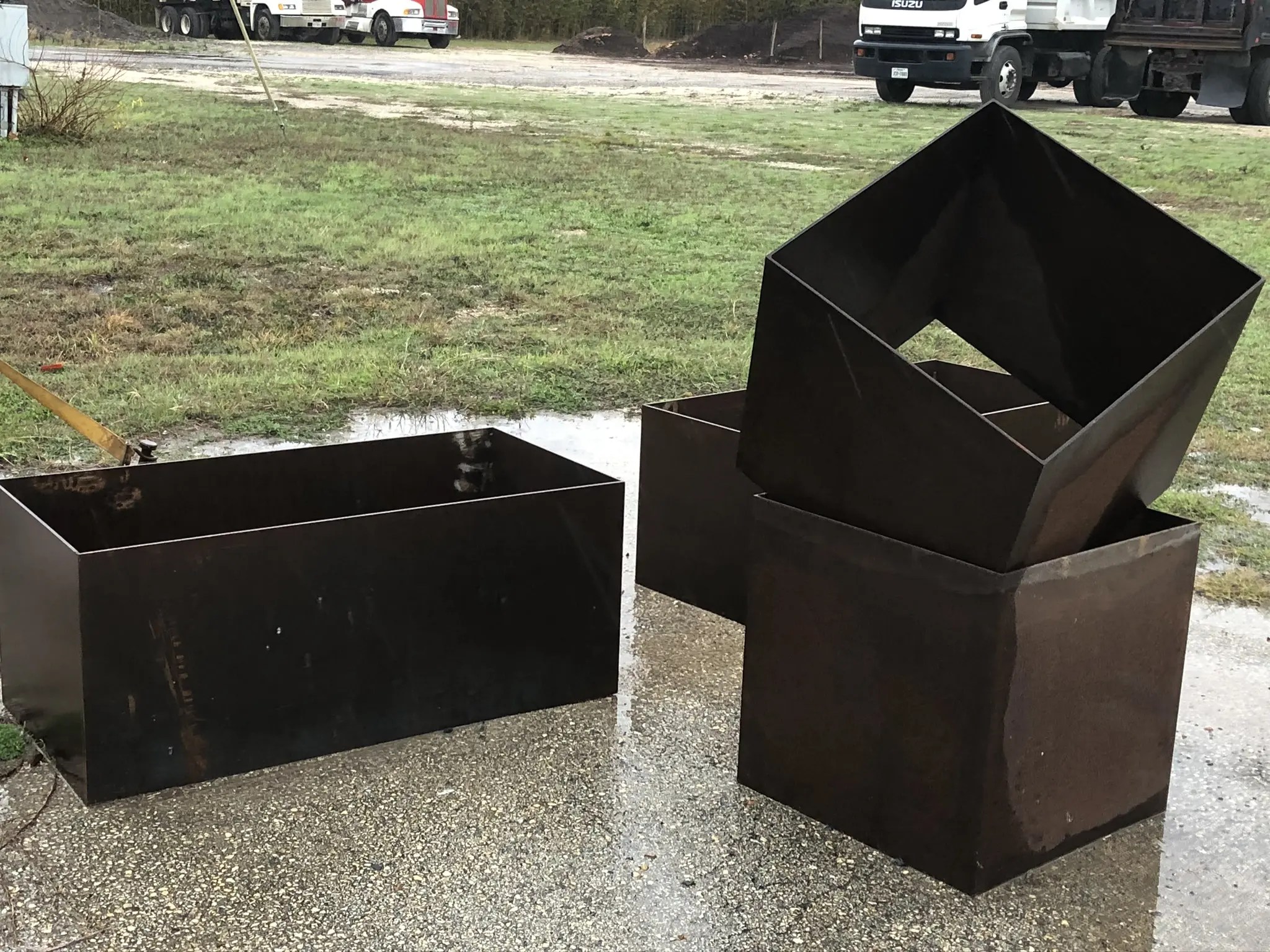 Steel Planters In Austin Texas PRT Landscaping Austin Network (5