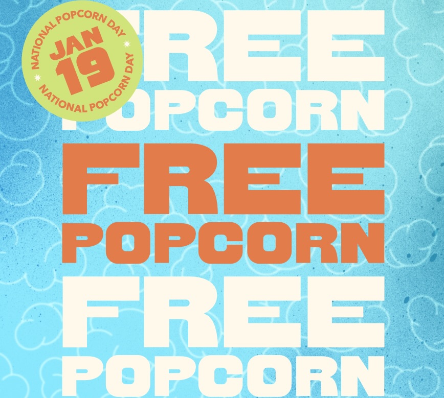 National Popcorn Day at EVO Cinemas