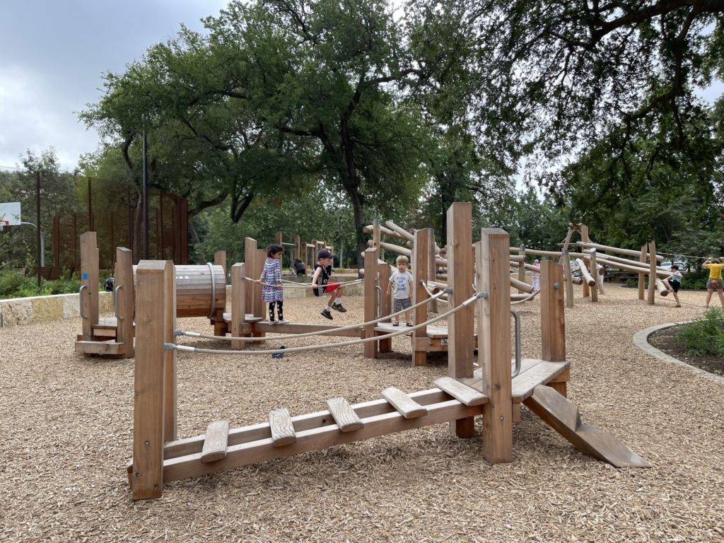 Kingsbury Commons at Pease Park Austin Active Kids