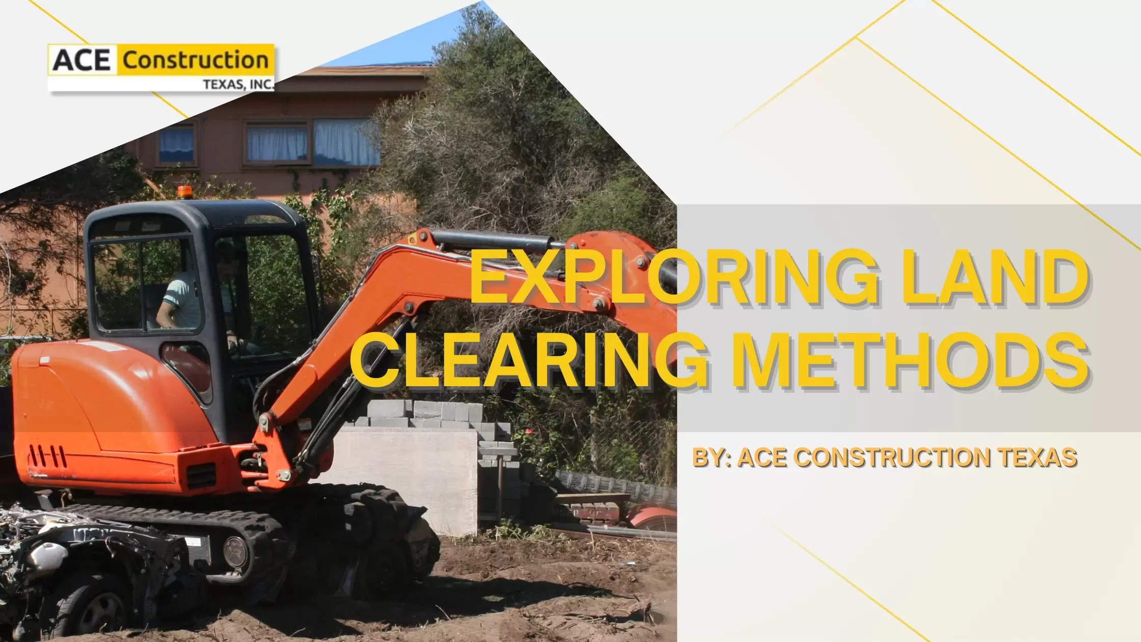 Exploring Land Clearing Methods