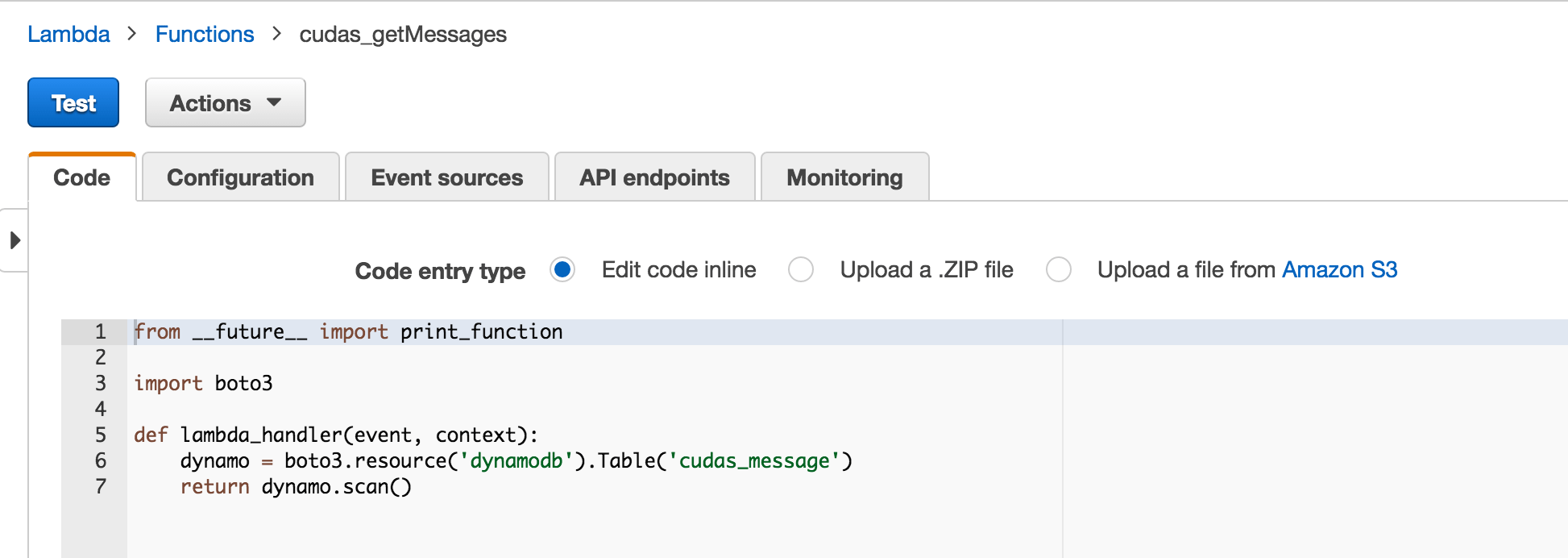 Serverless JSON  Token Authentication on Amazon  Services