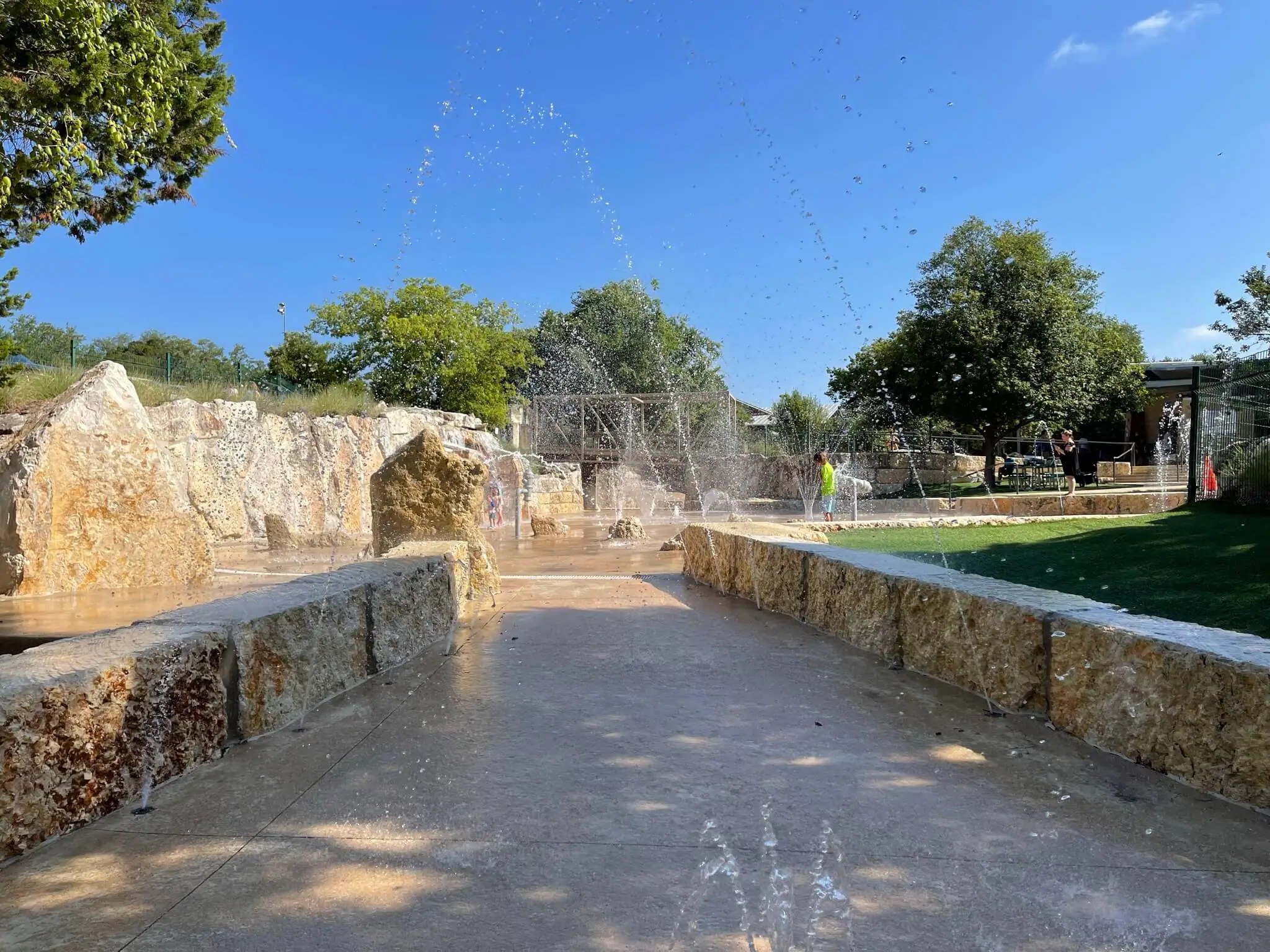 Quarry Splash Pad Opening Day Austin Fun for Kids