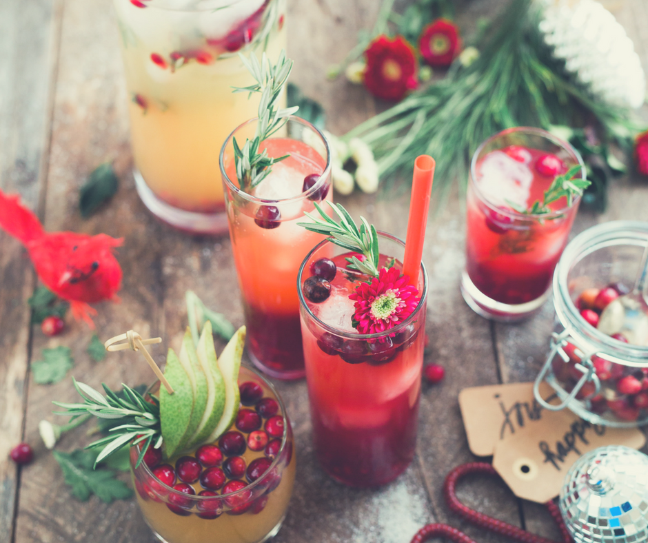 Festive Mocktails for the Holidays (or any days)