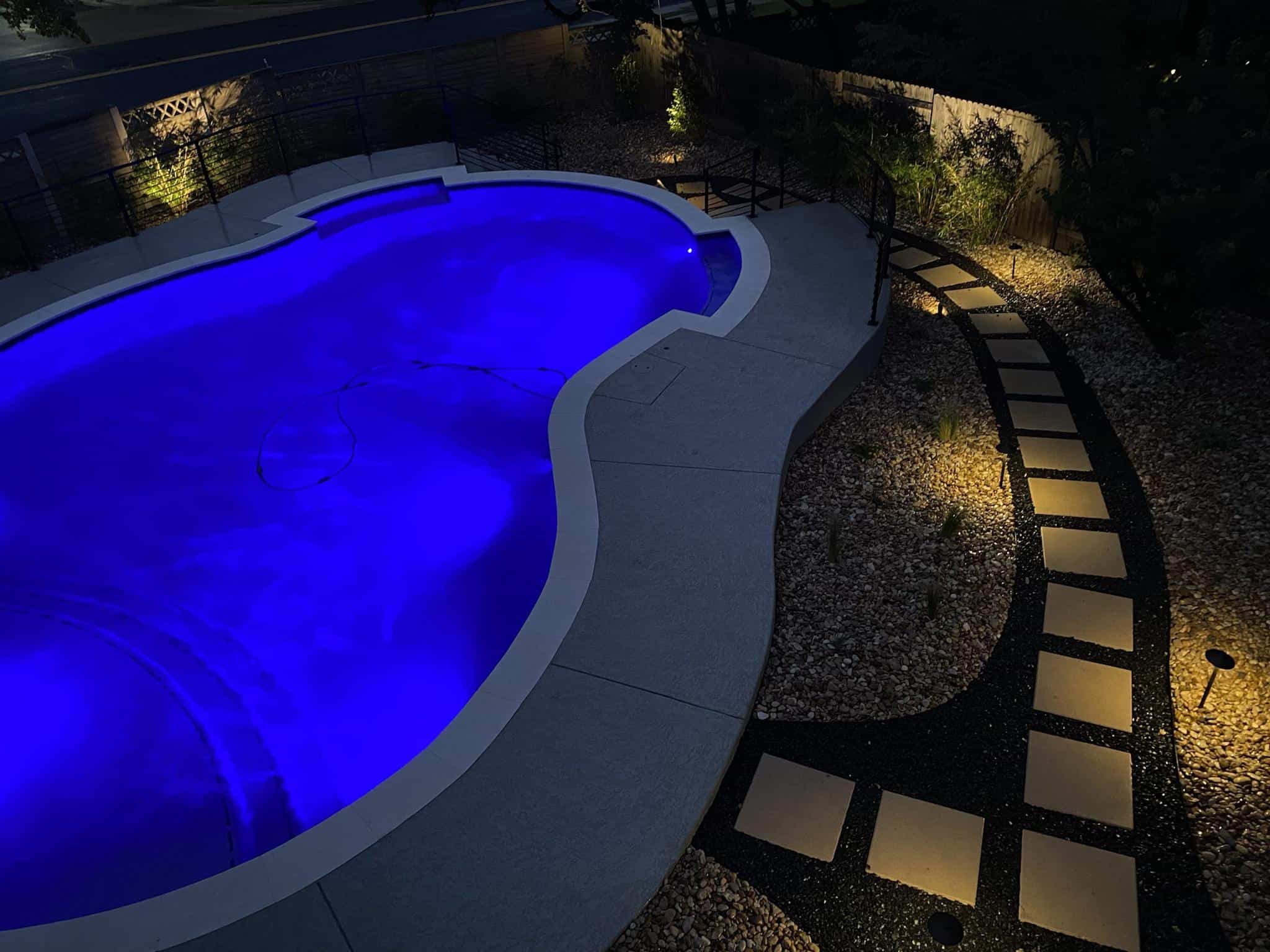 Outdoor Lighting Design and Installation Austin Native Landscaping