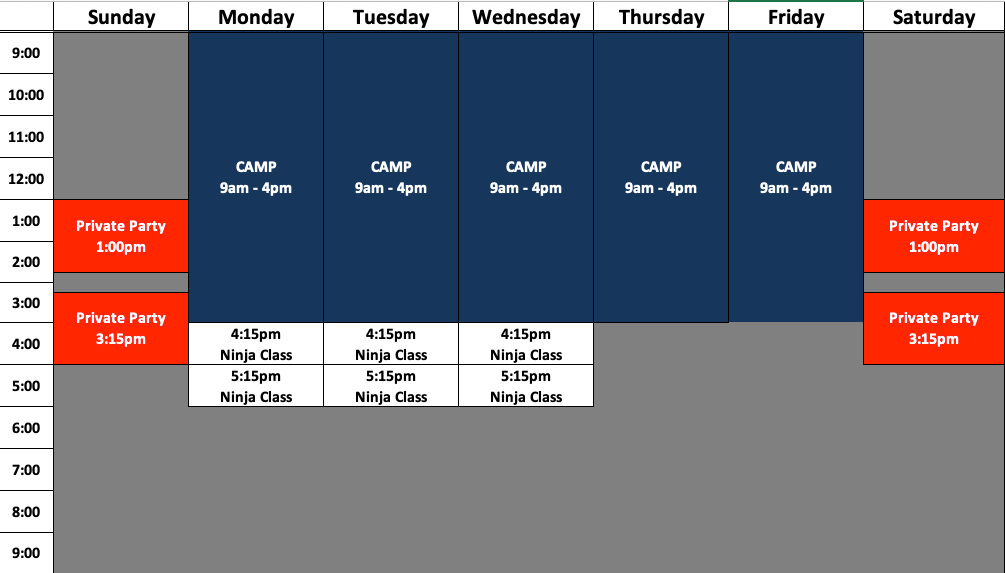 Home Austin Ninjas Austin Obstacle Course Training and Classes