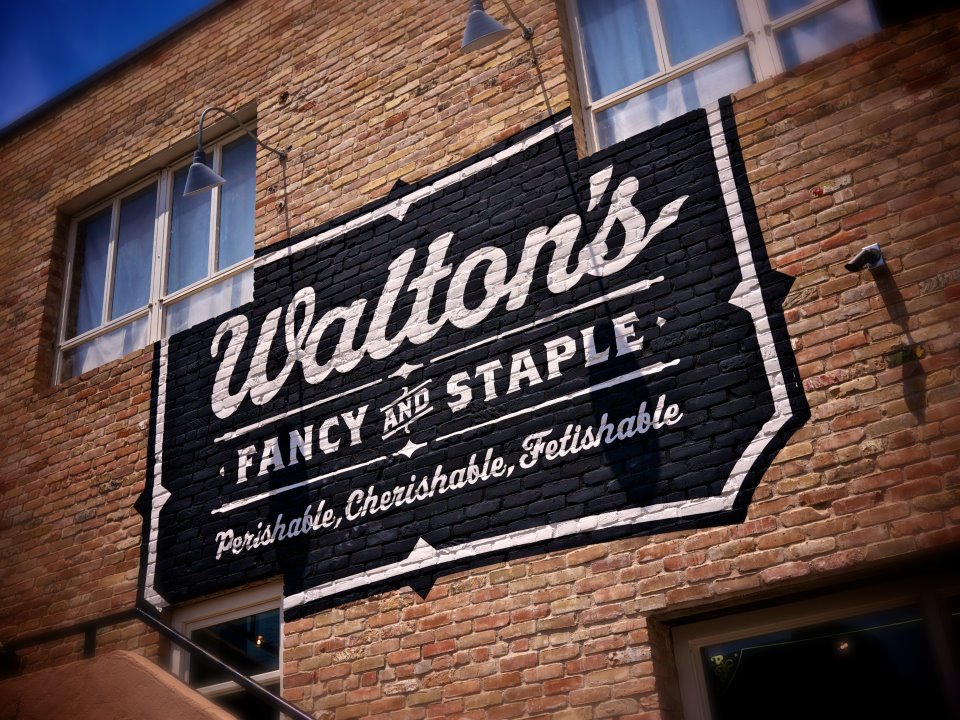 Walton's Fancy and Staple Refreshes with Food and Flowers on West 6th