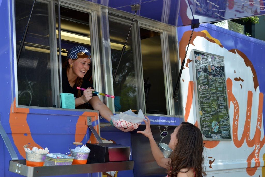SAvery Fights Slavery With Food Truck Grilled Cheese Sandwiches