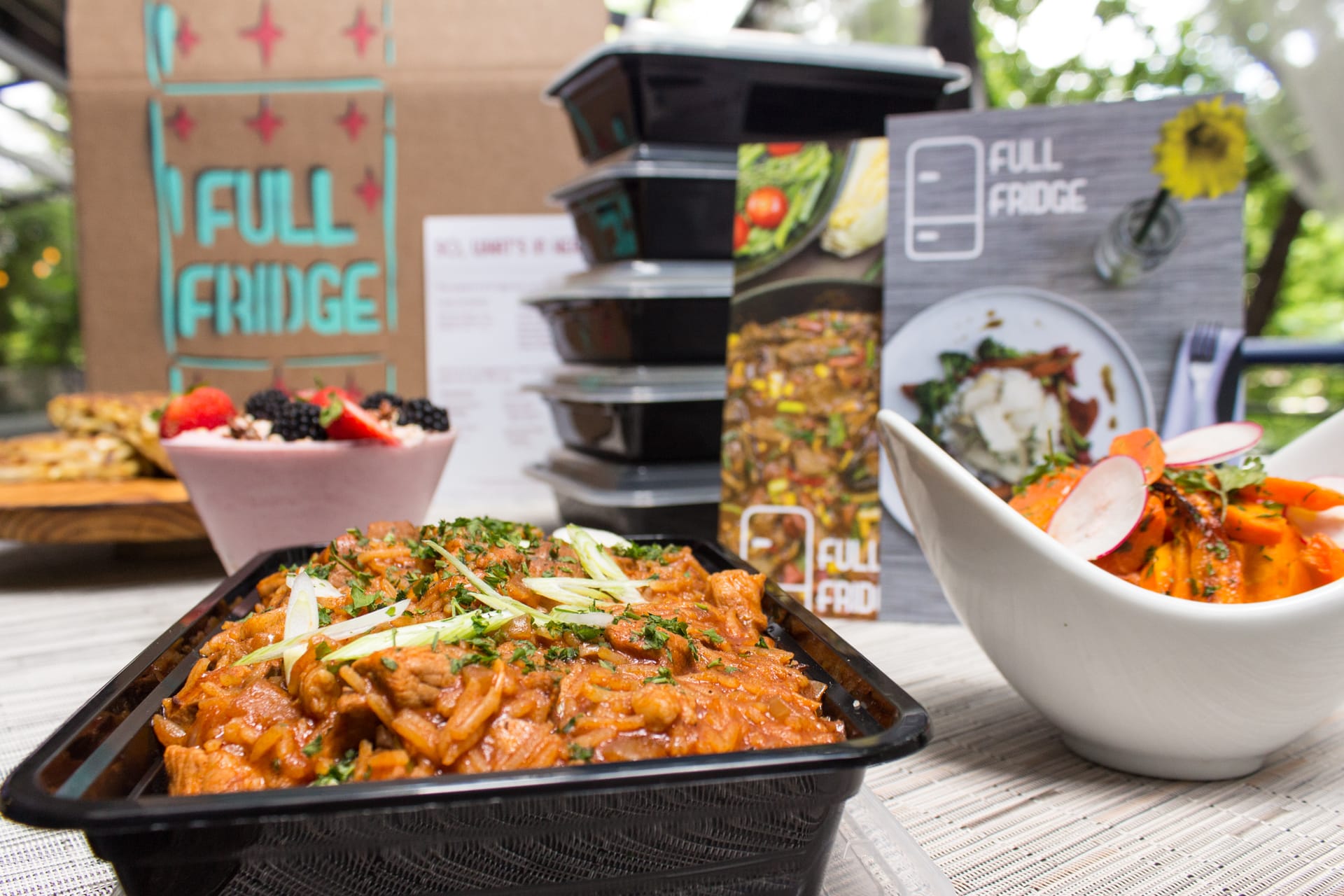 Full Fridge Blends Tech, Gourmet Cooking for Meal Delivery in Austin