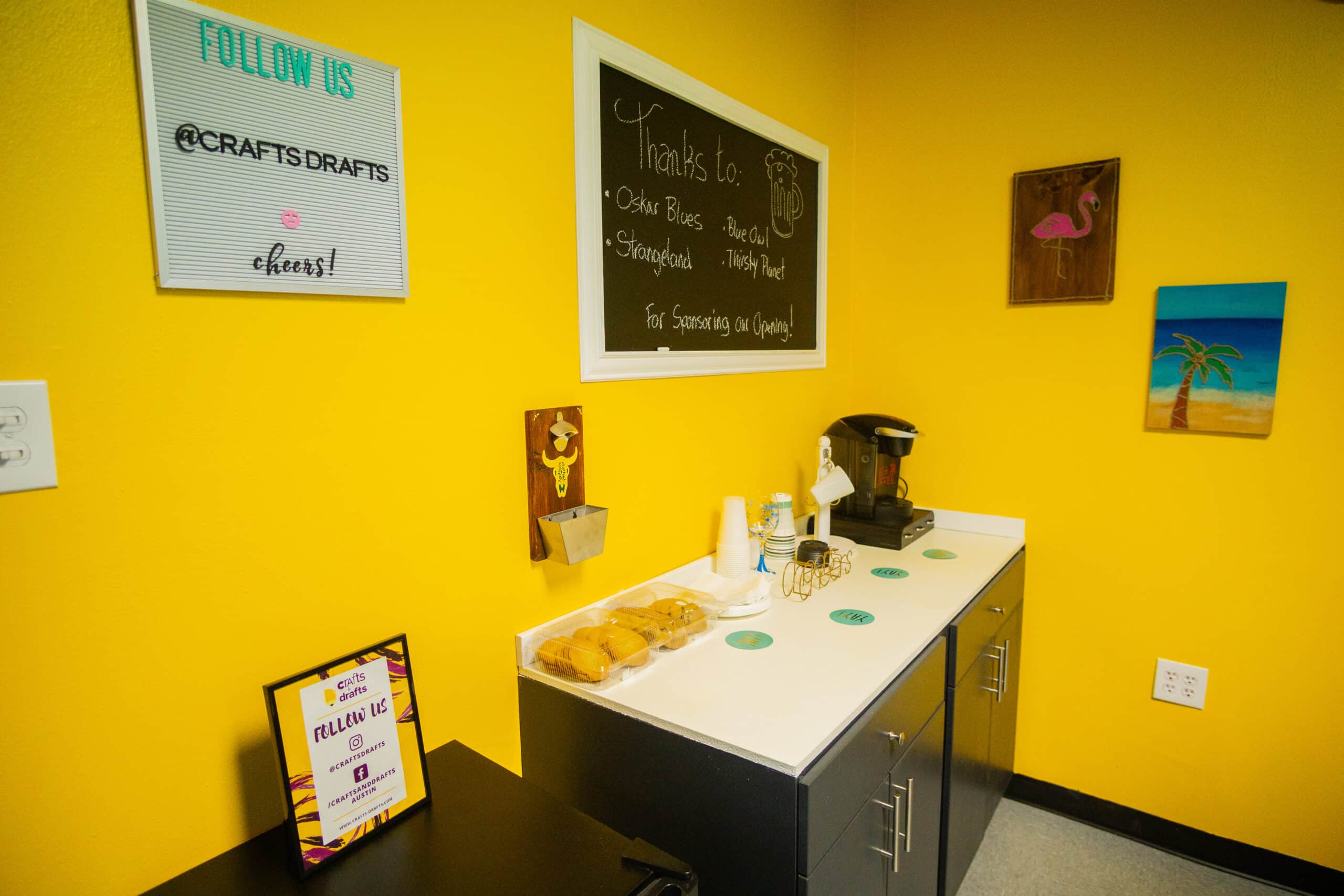 a DIY Crafting Master at North Loop's Crafts & Drafts