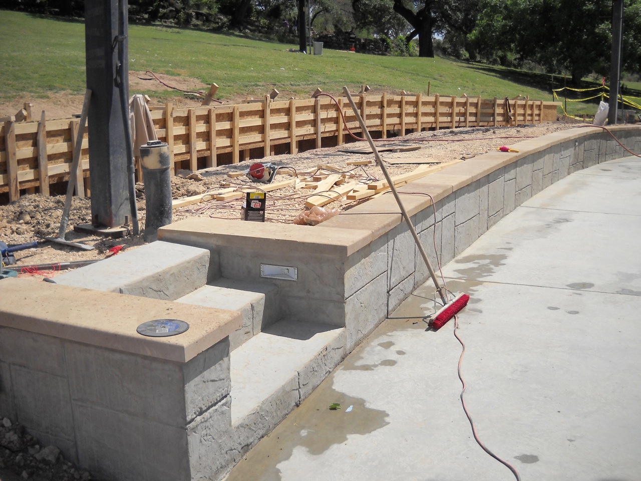Zilker Hillside Theatre Working Progressing