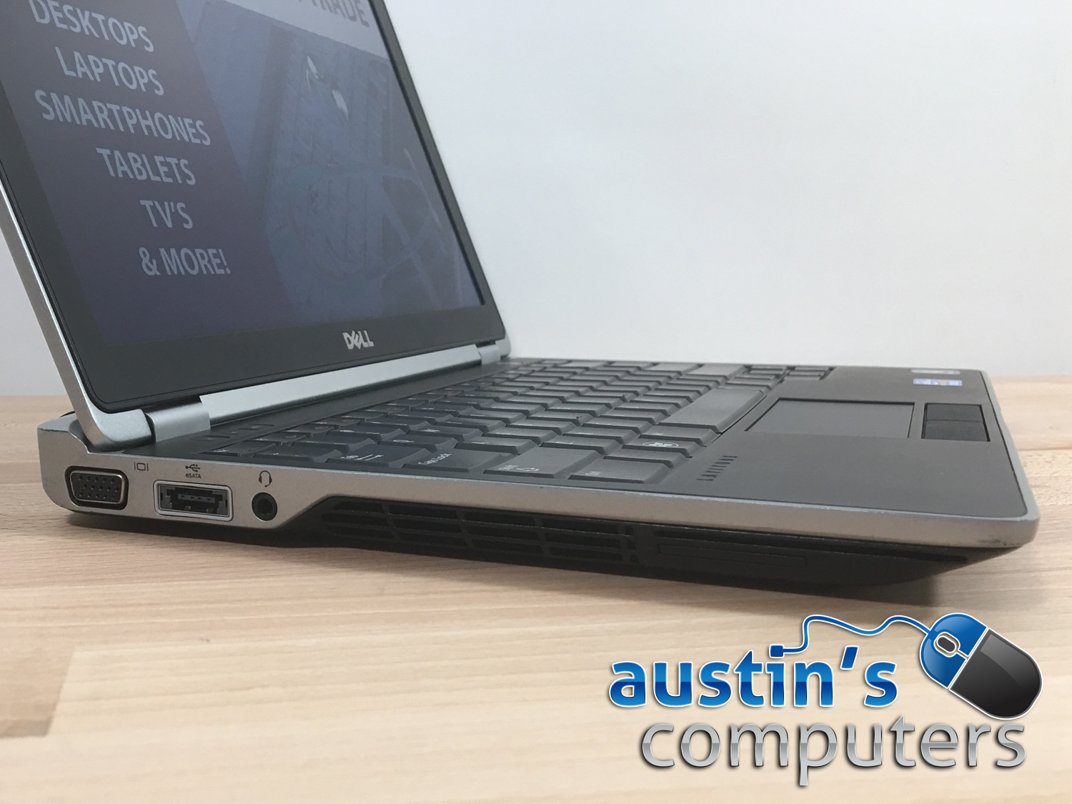 Mini Dell Latitude 12.5" Business Class Laptop w/SSD Austin's Computer Repair