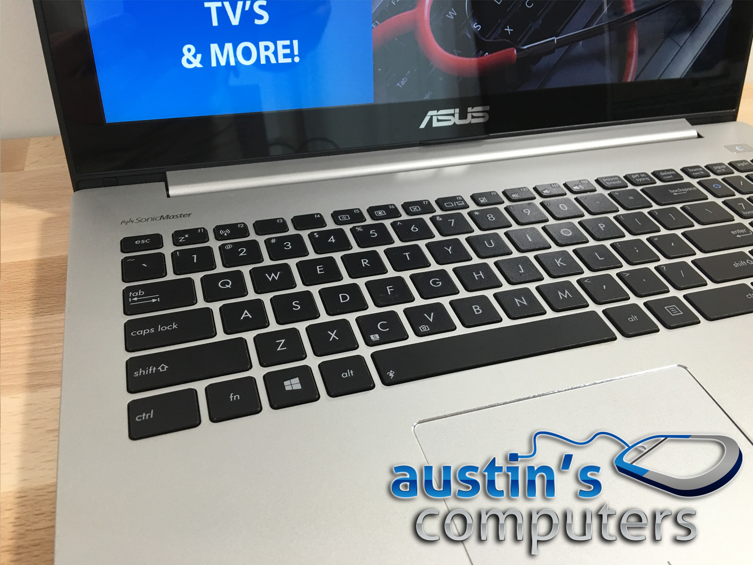ASUS 15" Touch Screen Ultrabook Laptop Computer Austin's Computer Repair