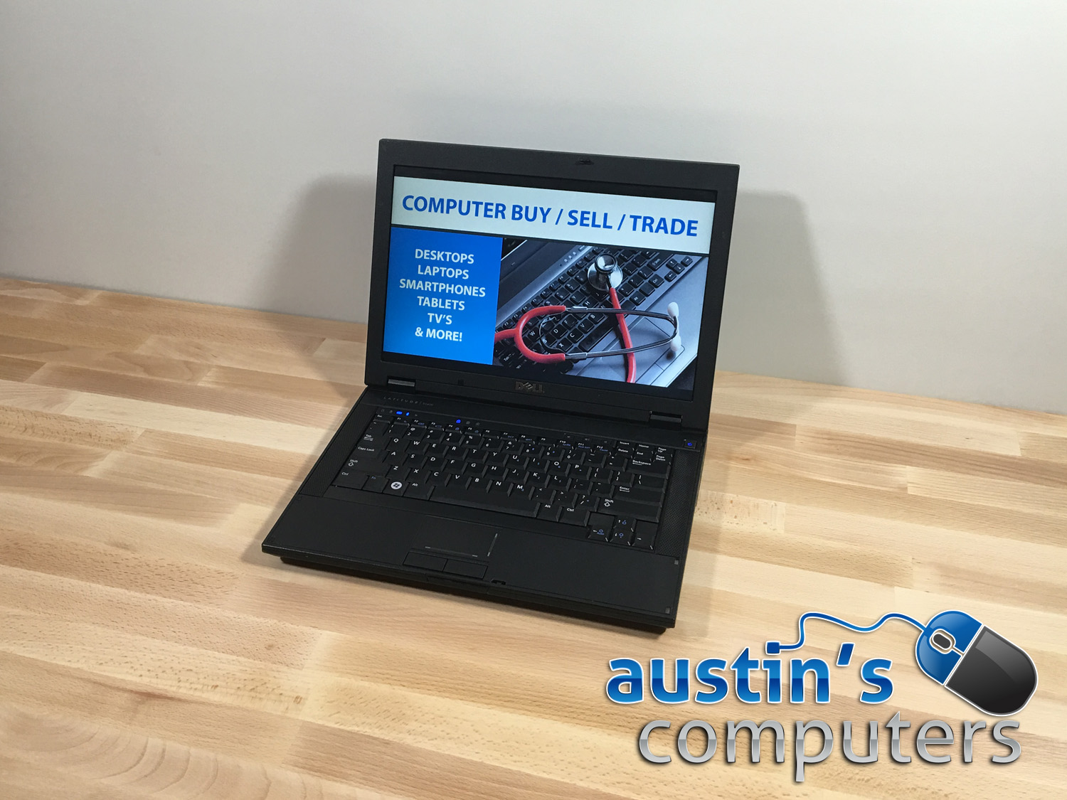 Dell 14.1" Business Class Laptop Computer Austin's Computer Repair