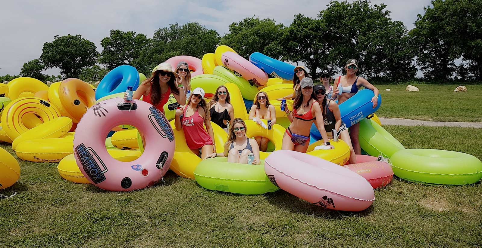 Home River Tubing near Austin Texas