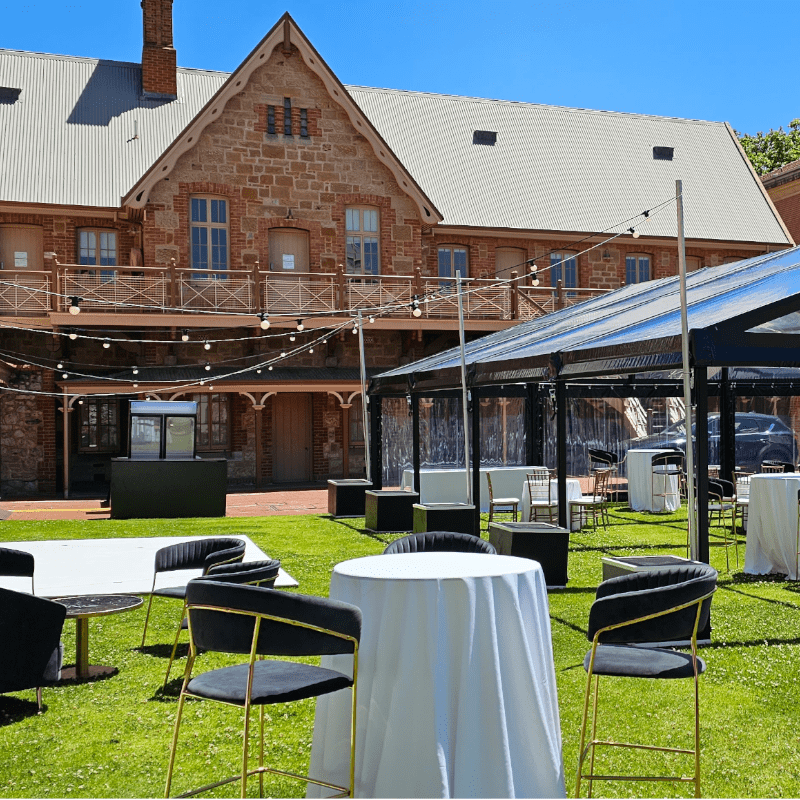 Inga Cocktail Stool Australian Hiring Company Party Hire Adelaide
