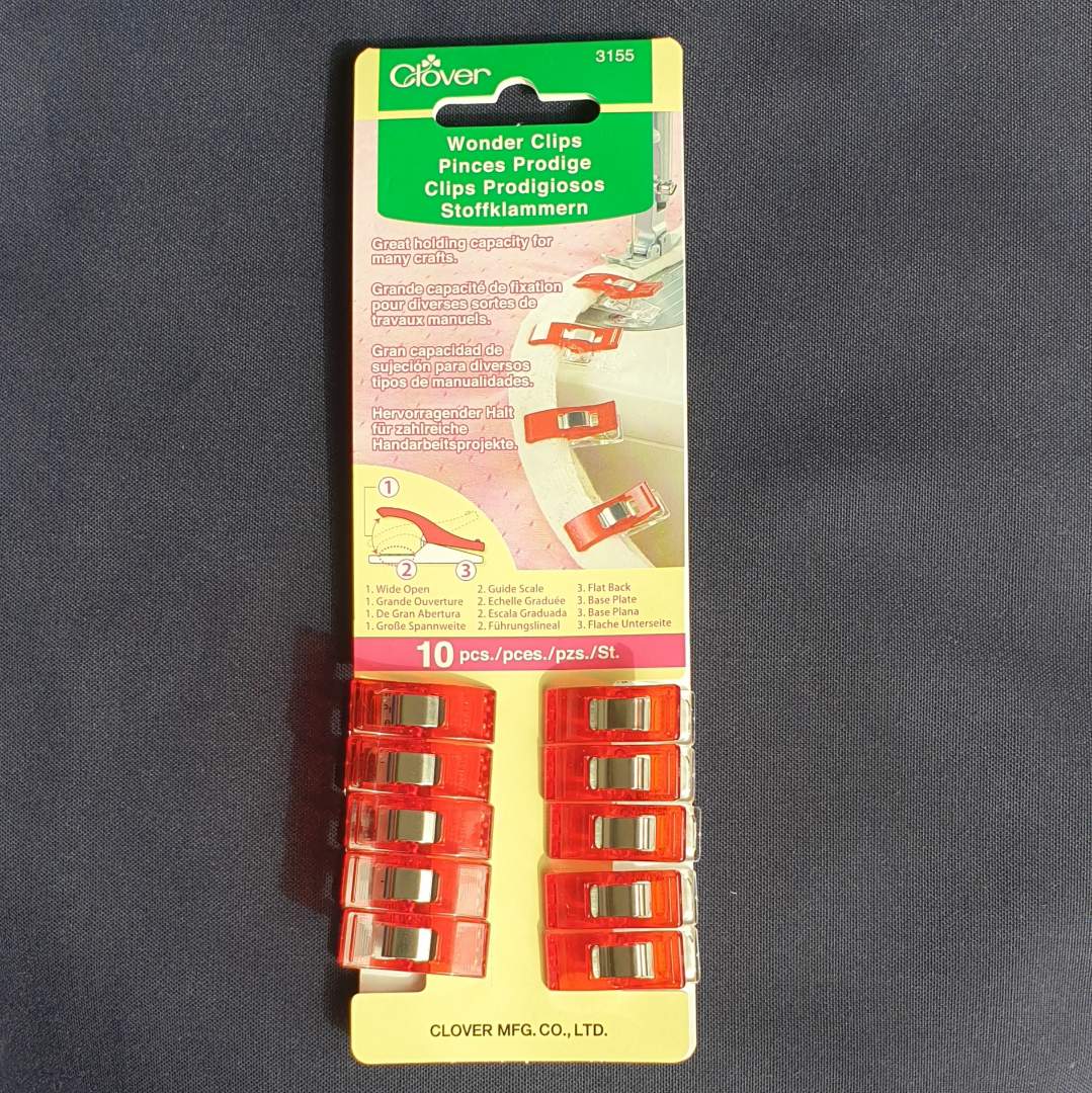 Wonder Clips 10 Pack (CV3155) Australian Alpaca Yarn