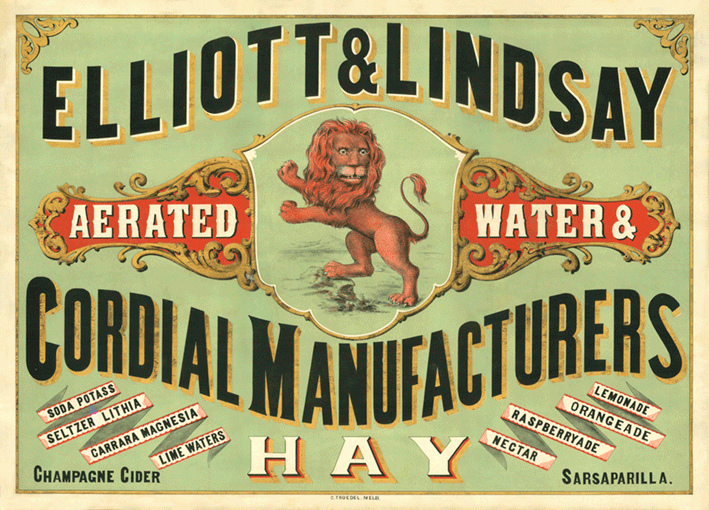 Red Lion Steam Brewery in Hay NSW Australian Beer Posters