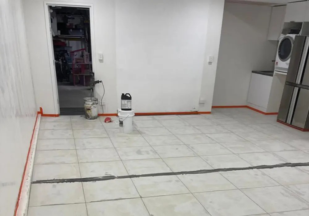 Epoxy Floor Over Tile Australian Concrete
