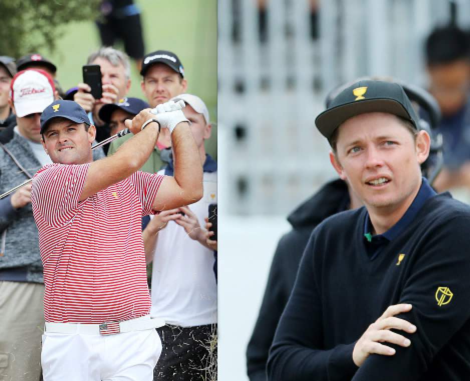 EXCLUSIVE Smith & Reed involved in "love tap" behind fifth green