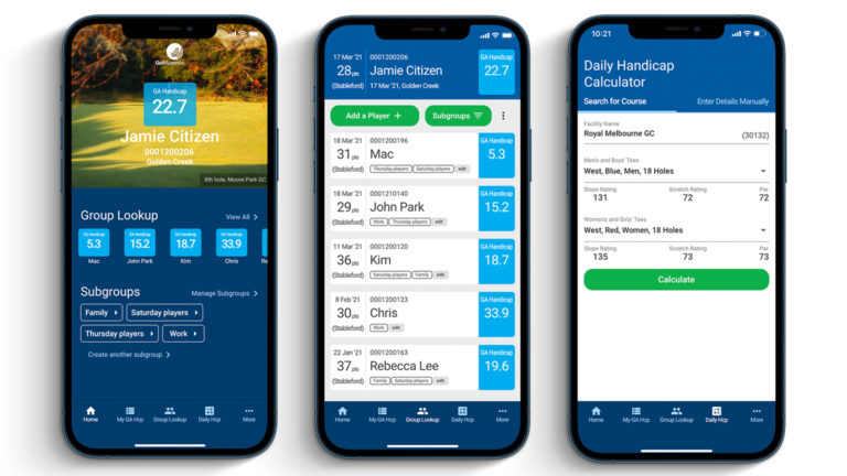 Golf Australia Handicap