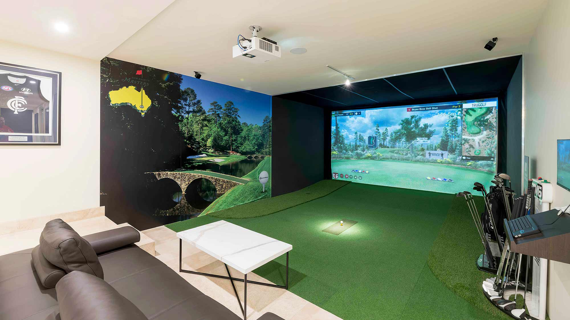 Golf Simulators Homecourse advantage Australian Golf Digest