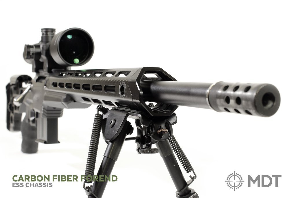 MDT Australia Forend Handguard for ESS Chassis System Carbon Fibre