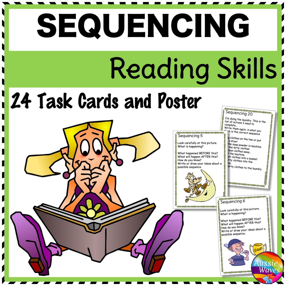 READING STRATEGIES TASKS FOR SEQUENCING Australian Teachers Marketplace