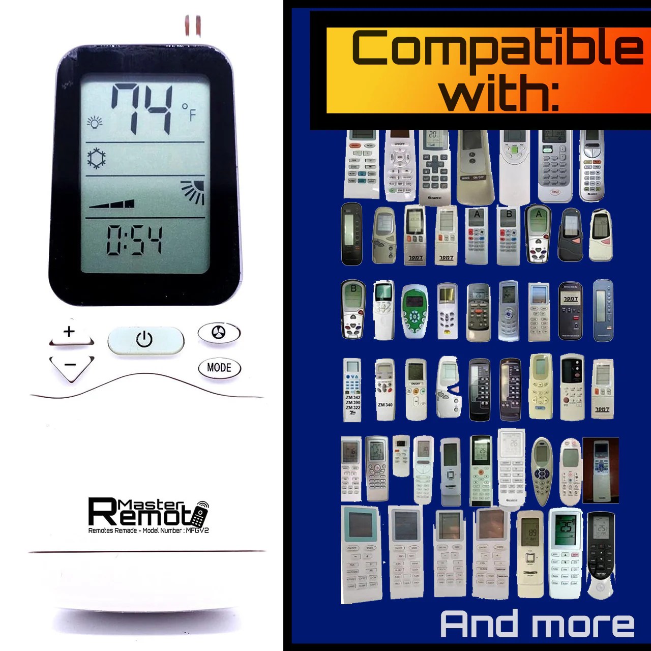 Universal Air Conditioner Remote for GREE – Australia Remotes