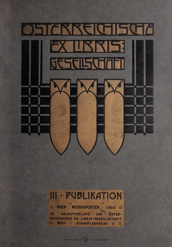 Österreichische Exlibris Gesellschaft III. Publikation, Band III