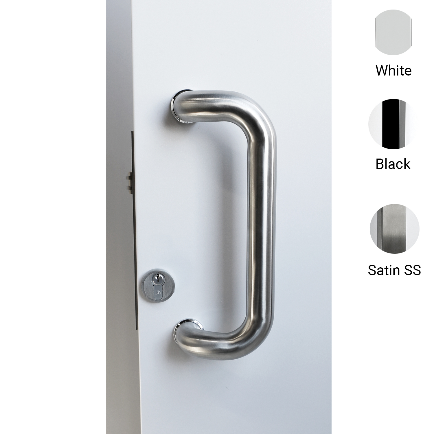 Tube Off Set “D” Pull Handle Austyle Architectural Hardware