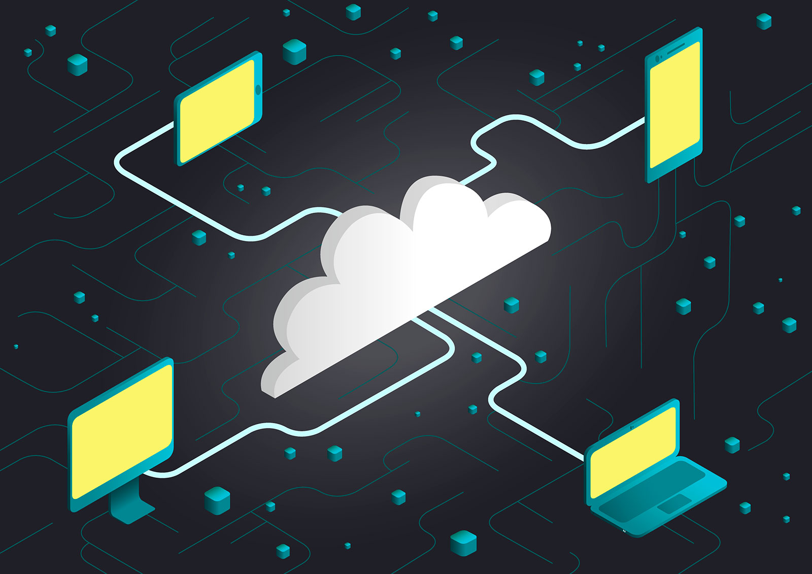 Estructura de plataforma de of Things cloud Ausum.cloud