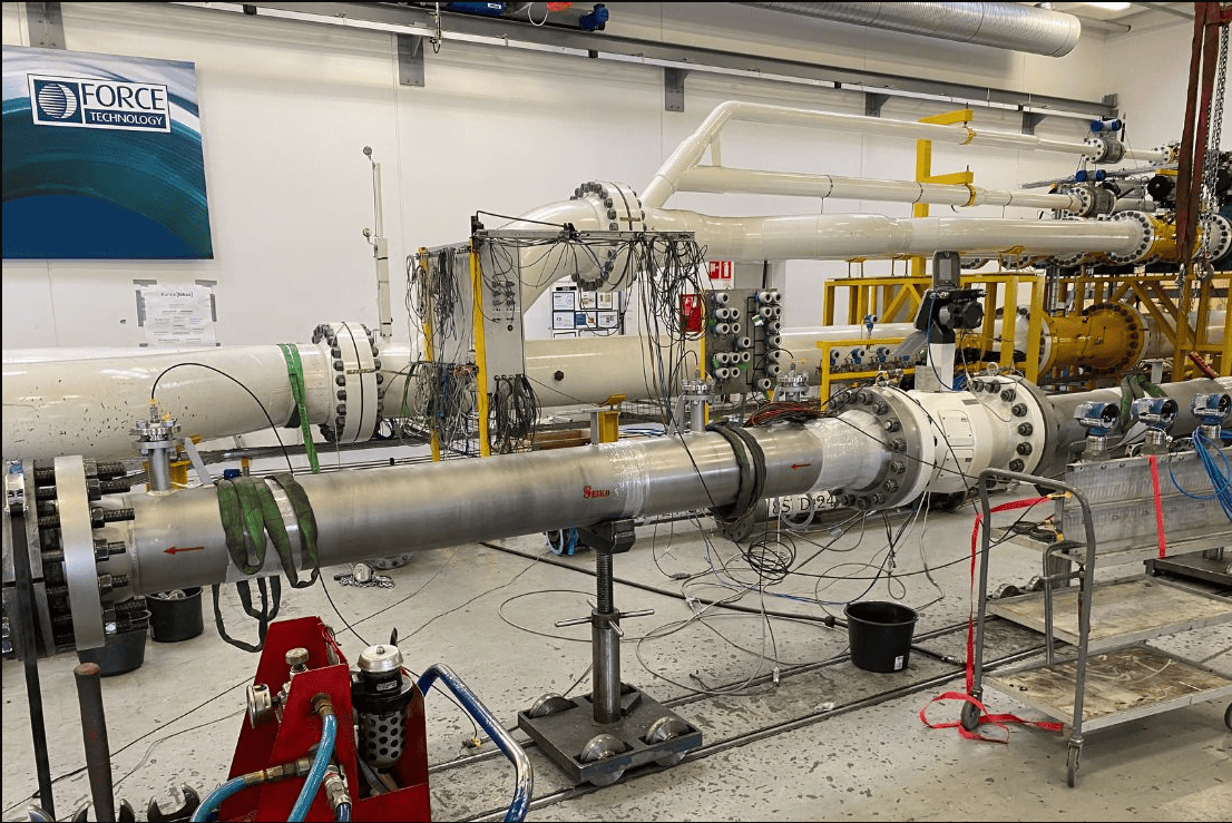 Wet gas venturimeter connected in series with flowsic600XT for