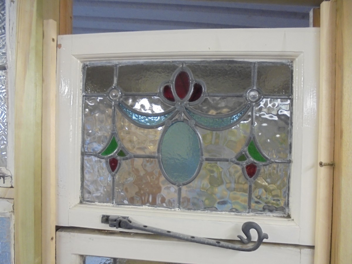 RECLAIMED STAINED GLASS WINDOW Authentic Reclamation