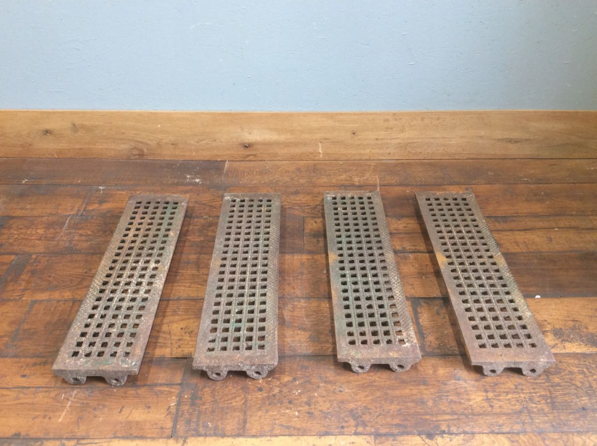 Cast Iron Metal Grates Authentic Reclamation