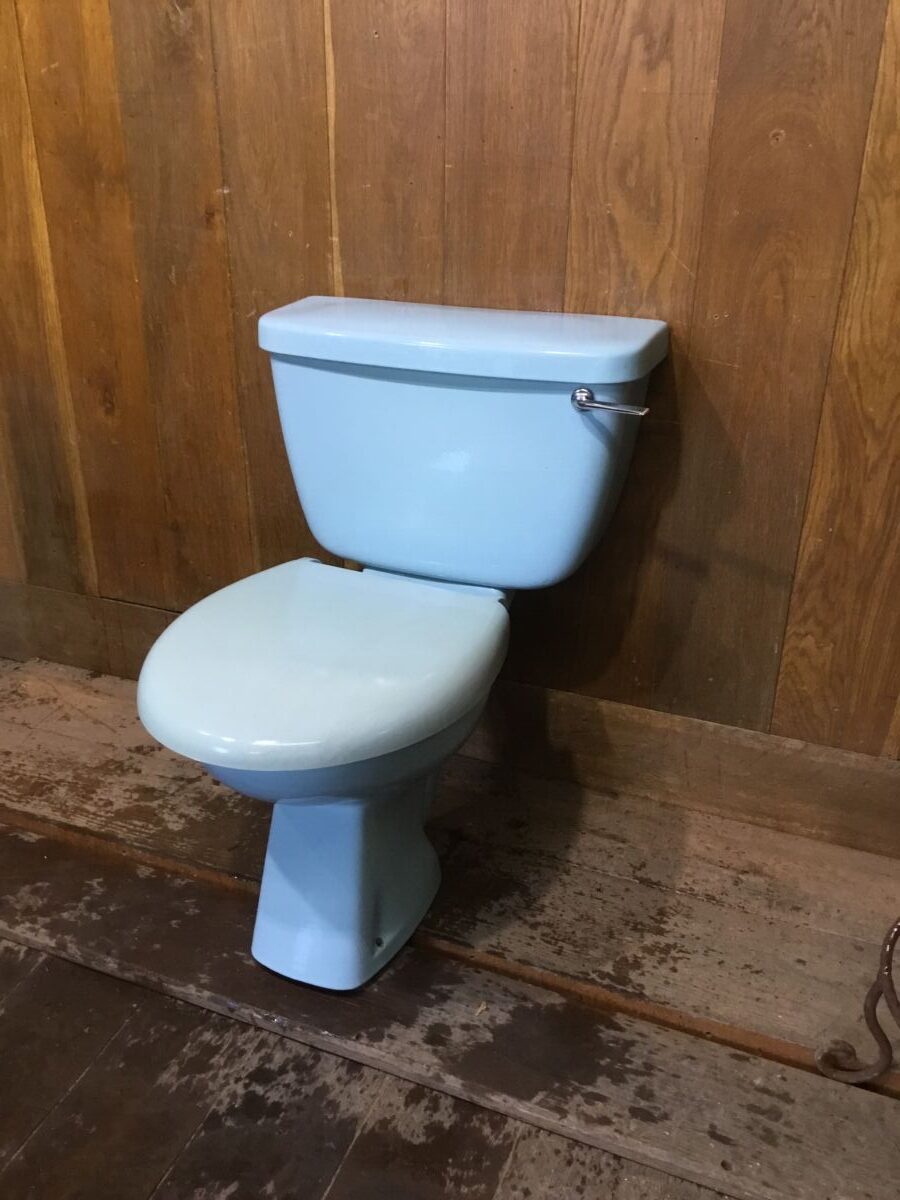 Nice Light Blue Toilet