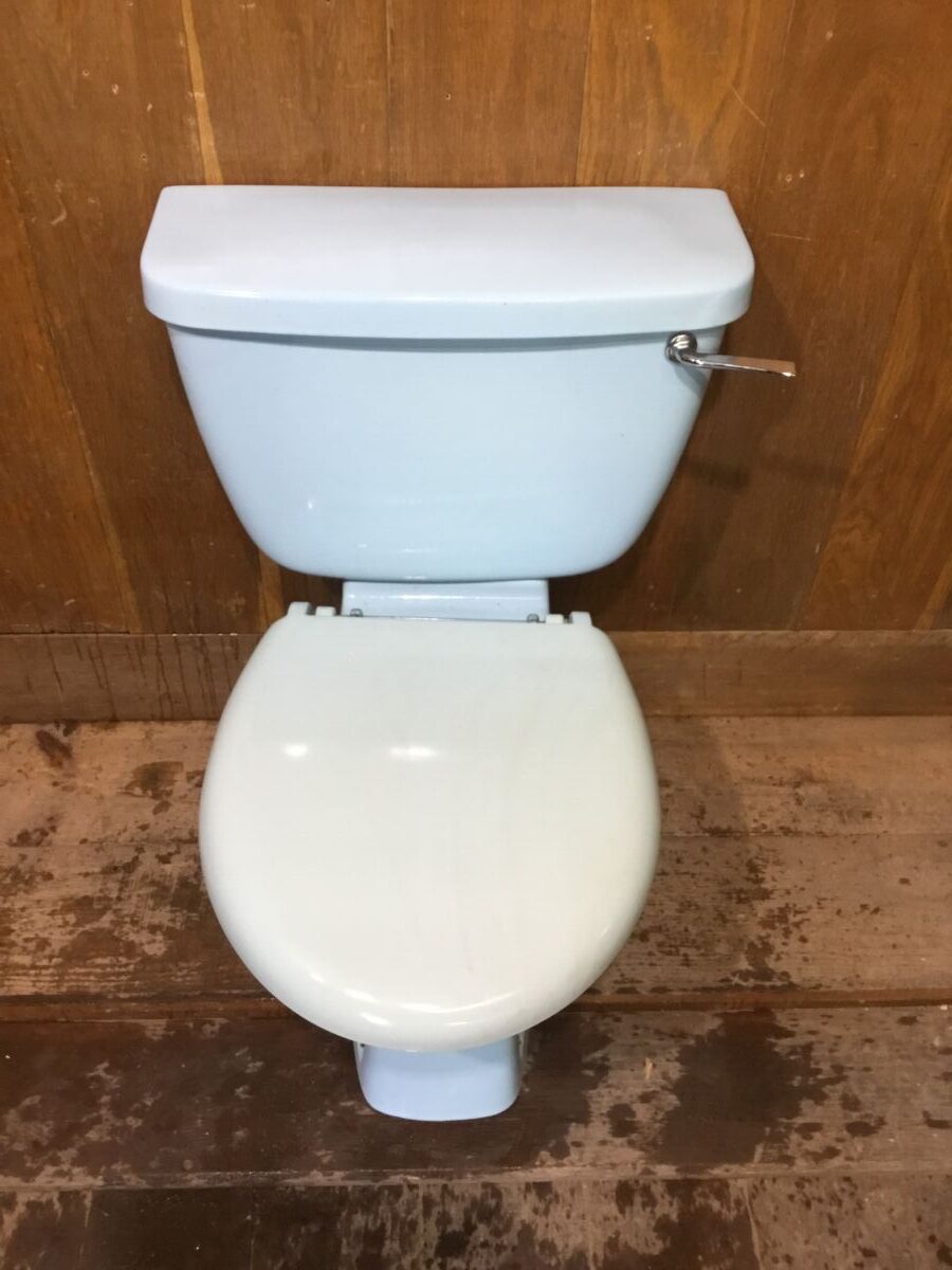 Nice Light Blue Toilet