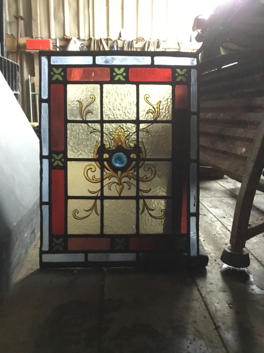 Rectangular Stained Glass Window