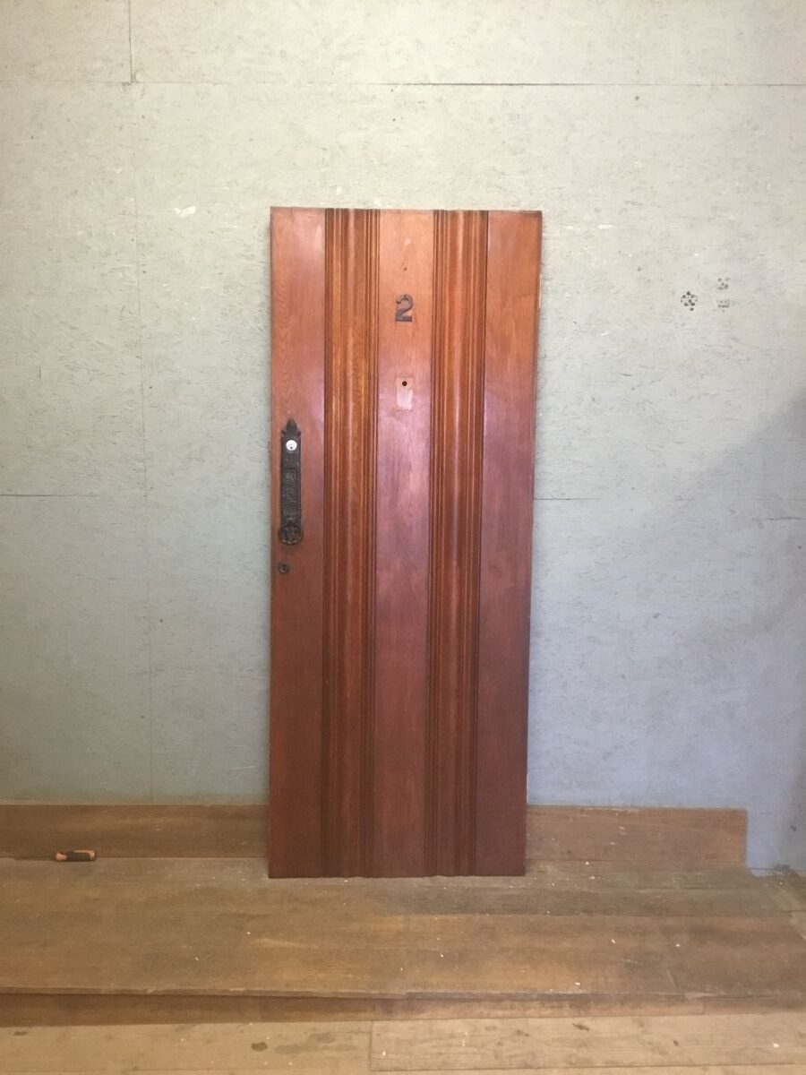 Varnished Oak Front Door