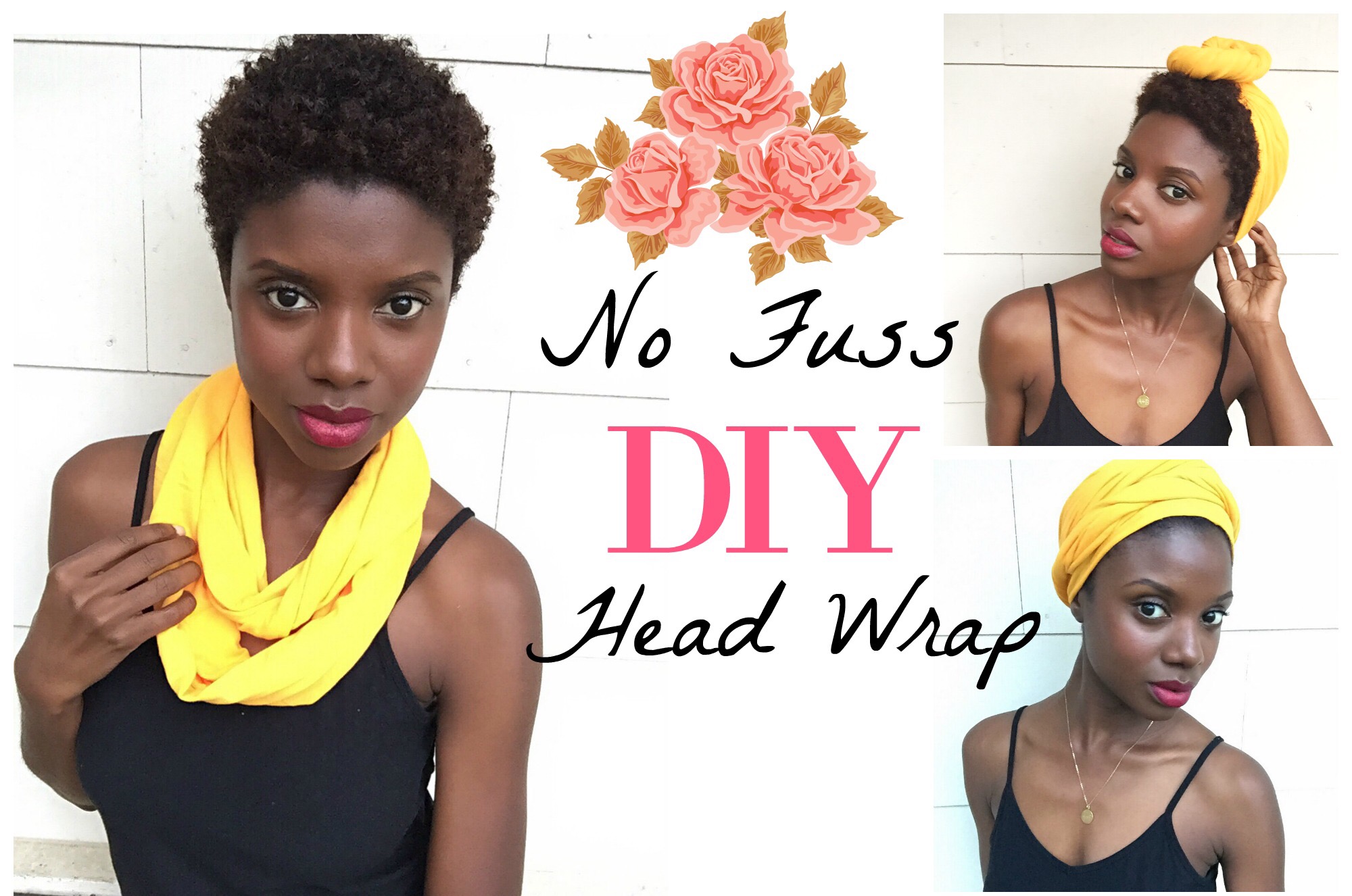 Easy No Fuss DIY Head Wrap Authentically B