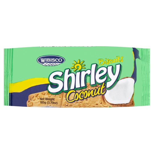 Shirley Biscuits Coconut 105g Authentic Ja Foods